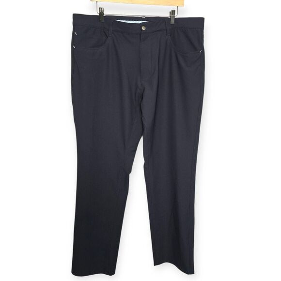 Footjoy Pants Men 40 X 32 Navy FJ Athletic Performance Golf Pants Trouser - Picture 1 of 4